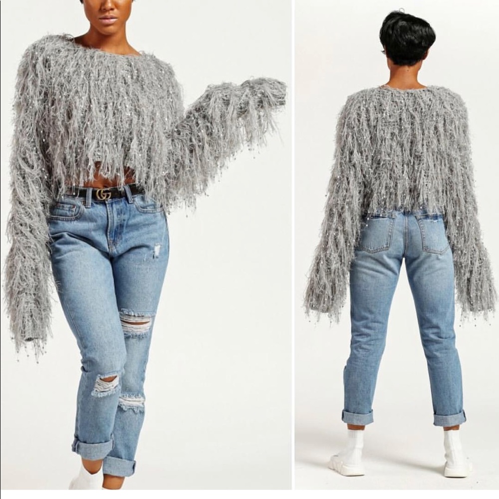 Shaggy sweater